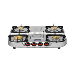 NDuraa Elegance 4 Burner Jumbo SS LPG Stove