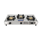 NDuraa 3 Burner Trio Plus Jumbo SS LPG Stove